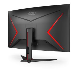 Монитор AOC C32G2ZE/BK, 31.5" Curved 1500R, VA, WLED, 1920x1080@240Hz, 4ms GtG, 1ms MPRT, 300cd/m2, 4000:1, DCR 80M:1, FreeSync, FlickerFree, Low Blue Light, Tilt, 2xHDMI, DP
