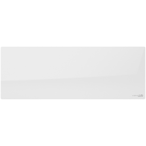 AENO Premium Eco Smart Heater, 700W, Tempered glass, Infrared+convection heating type, Led display Plug type: Europe (E/F type), WHITE