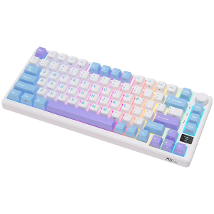 ROYAL KLUDGE RK-M75 Taro Milk Gaming Keyboard K Silver switch