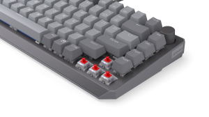 Endorfy механична клавиатура Thock V2 75%, PBT, Endorfy Red switch, US Layout
