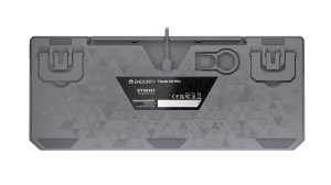 Endorfy механична клавиатура Thock V2 75%, PBT, Endorfy Red switch, US Layout