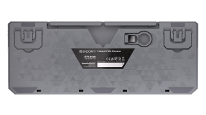 Endorfy механична клавиатура Thock Wireless V2 TKL, PBT, Endorfy Yellow switch, US Layout