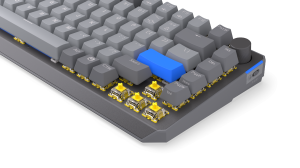 Endorfy mechanical keyboard Thock Wireless V2 75%, PBT, Endorfy Yellow switch, US Layout