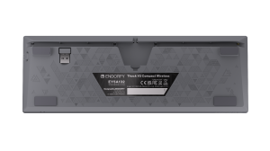 Endorfy механична клавиатура Thock Wireless V2 Compact, PBT, Endorfy Yellow, US Layout