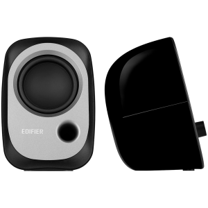 Edifier R12U 2.0 Audio System, USB, AUX, 2.25-inch Drivers, 4W (RMS), Volume Control, Black