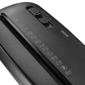 HAMA Шредер „Classic S61“, ниво на сигурност P2 T2 E2