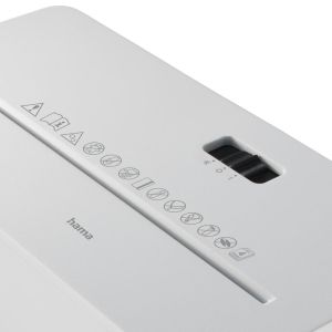 Hama “Safe X40-W” Document Shredder, Shredder with Security Level P4 T4 E3