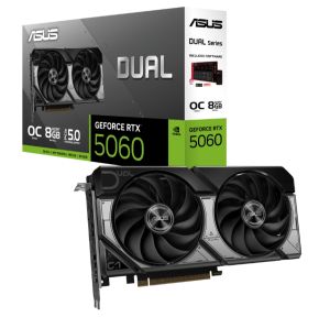Видео карта Asus Dual GeForce RTX 5060 8GB GDDR7 OC