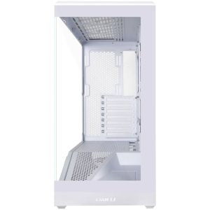 Кутия Lian Li Vector V100 ARGB Mid-Tower, Tempered Glass - White