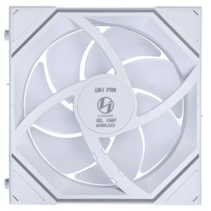 Вентилатори 3бр Lian Li UNI FAN SL-INF Wireless ARGB PWM - 120 mm Бели + Контролер