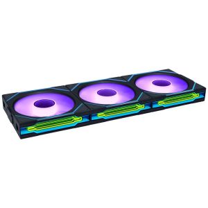 Вентилатори 3бр Lian Li UNI FAN SL-INF Wireless ARGB PWM Reverse - 120 mm Черни + Контролер