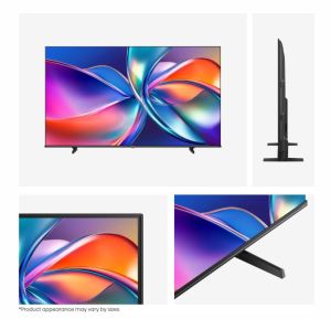 Телевизор Hisense 43" E7Q, 4K Ultra HD 3840x2160, QLED, Quantum Dot, HDR 10+, HLG, Dolby Vision, Light Sensor, Smart TV, WiFi 5GHz, WiFi Direct, BT, Anyview Cast, 3xHDMI, 2xUSB, LAN, CI+, DVB-T2/C/S2, Black