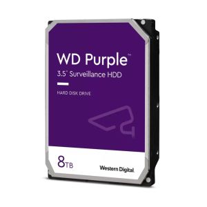 Твърд диск Western Digital Purple 8TB ( 3.5", 256MB, 5640 RPM, SATA 6Gb/s )