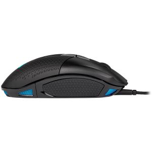 CORSAIR NIGHTSWORD RGB, Performance Tunable FPS/MOBA, Black, Backlit RGB LED, 18000 DPI, Optical