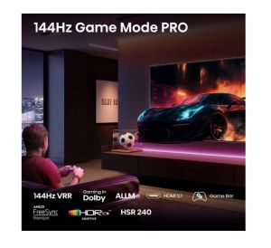 Телевизор Hisense, 100''  E7Q PRO,QLED Smart, FALD, 144Hz, 5000:1,Quantum Dot, Dolby vision ,Vidaa, ADS, Black