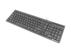 Клавиатура Natec Keyboard Discus 2 SLIM US Layout Black