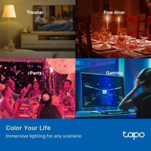 TP LINK TAPO L530E Smart bulb RGB 8.7W 806LM