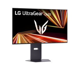 Монитор LG 32GX850A-B, 31.5", UltraGear OLED, 0.03ms, AG, UHD 4K (3840x2160), Dual-Mode (4K 165Hz FHD 330Hz), HDR 10, DCI-P3 99%, 1500000:1, 275cd/m2, DCI-P3 98.5%, USB, AMD Free-sync, NVIDIA G-Sync, VRR, HDMI, DisplayPort,  LG Switch, Height, Tilt, Pivot