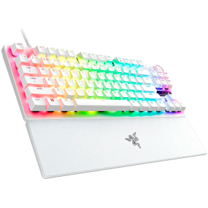 RAZER Huntsman V3 Pro Tenkeyless Gaming Keyboard - White - US Layout