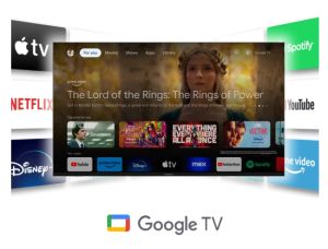 Телевизор Thomson 50" QLED Google TV; 3840 x 2160 (4K UHD), QLED, 60 Hz, DVB-T/T2/C/S/S2, HDR10, Wi-Fi, Bluetooth, LAN, HDMI 2 (2.0) + 2 (2.1), USB 2 (2.0) + 1 (3.0), Side Feet, Dark gray