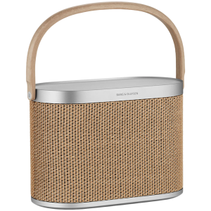 Beosound A5 Speaker Nordic Weave (Cover Nordic Weave/Handle Oak)
