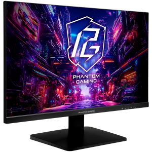 Asrock PG27FFX1B Gaming Monitor, 27" FHD(1920x1080) AG, IPS, 520 Hz, 123% sRGB, 1000:1, 400 cd, 178 /178, 1ms, Flicker-free, 2x 2W Speakers, 2x HDMI 2.1, 1x DP 1.4, 1x Audio Jack (3.5mm), 3Y