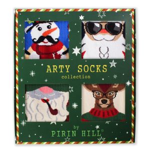 Кутия с 4 чифта чорапи Arty Socks Коледа