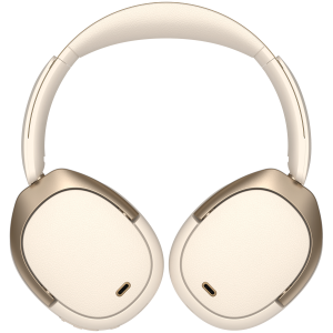 Edifier WH950NB Wireless Over-Ear Headphones, 40mm Dynamic Titanium-Coated Drivers, BT V5.4, ANC, Hi-Res Audio Certification, Up To 80H Battery, USB-C, Ivory