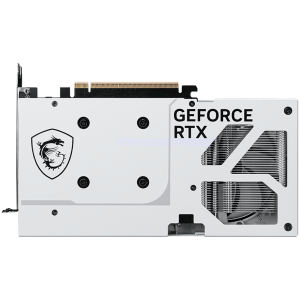 MSI Video Card NVIDIA GeForce RTX 5060 Ti 16G VENTUS 2X WHITE PLUS, 16GB GDDR7, 128-bit, 2587 MHz Boost, 4608 CUDA Cores, PCIe 5.0 (x8), 3x DP 2.1b, HDMI 2.1b, RAY TRACING, Dual Fan, 180W TDP, 8-pin PCIe Power, G-SYNC, 2-Slot, 3Y