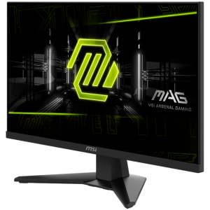 MSI MAG 244F Gaming Monitor, 23.8" 200Hz, FHD (1920x1080) 16:9, Rapid IPS Anti-glare, 0.5ms, 300nits, 1000:1, 178/178, AMD FreeSync Premium, Tilt, 1x DP, 1x HDMI, 1x Headphone-out, 3Y Warranty