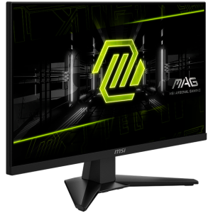 MSI MAG 244F Gaming Monitor, 23.8" 200Hz, FHD (1920x1080) 16:9, Rapid IPS Anti-glare, 0.5ms, 300nits, 1000:1, 178/178, AMD FreeSync Premium, Tilt, 1x DP, 1x HDMI, 1x Headphone-out, 3Y Warranty