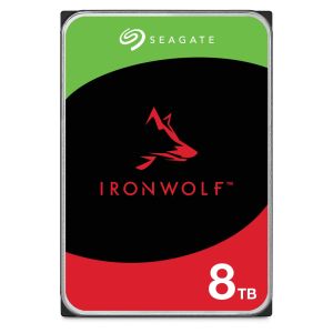 Твърд диск Seagate IronWolf 8TB ( 3.5", 256MB, 7200 RPM, SATA 6Gb/s )