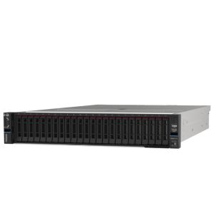 Сървър Lenovo ThinkSystem SR650 V3, 1x Intel Xeon Silver 4510 (12C 2.4GHz 150W(, 1x32GB 2Rx8, SW RD, 1x1100W