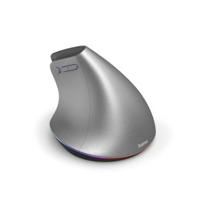 Hama "EWM-700R" Ergonomic Vertical Mouse, Multi-Device, Wireless, Battery, anth.