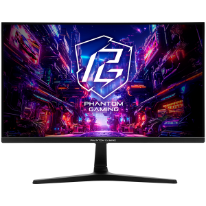 Asrock Gaming Monitor PG25FFT, 24.5 inch FHD(1920x1080) IPS, 180 Hz, 126% sRGB, 1100:1, 250 cd/m, AMD FreeSync, View angle 178 /178, 1ms (MPRT), Flicker-free, 2x 2W Speakers, 2x HDMI 2.0, 1x DP 1.4, 1x Audio Jack (3.5mm), VESA, 3Y