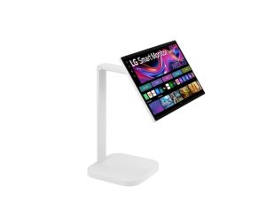 Монитор LG 32U889SA-W, 31.5" IPS, Smart webOS, Touch, Swind, 5ms GtG, 1000:1, 350cd/m2, UHD 4K (3840 x 2160), HDR 10, DCI-P3 95%, 3xUSB Type-C (PD 65W), 2xHDMI, Tilt , Height adjustment, Swivel, Pivot, AirPlay 2, Speacers 5W x 2, LG Switch, White