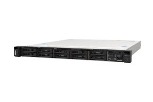 Сървър Lenovo ThinkSystem SR250 V3, 1xIntel Xeon 6353P 8C 2.7GHz 65W, 1x32GB 2Rx8, 2x960GB SSD LFF, SW RD, 1x800W, 3Y Base Warranty, XCC Platinum