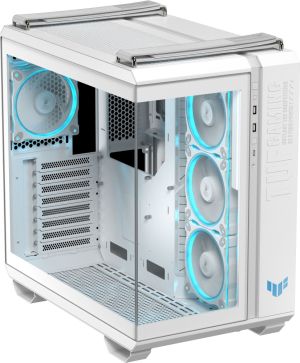 Кутия за компютър Asus TUF Gaming GT502 Horizon TG White