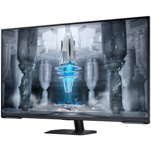 Монитор Samsung Odyssey Neo G7 LS43CG700NUXEN, 43" VA 3840x2160 UHD 16:9 144Hz, 1ms, 400cd/m2, 4250:1, 178/178, DisplayPort, 2x HDMI, USB Hub, Wi-Fi, Bluetooth, LAN, Speakers, 2Y