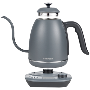 BUYDEEM Electric Gooseneck Coffee Kettle, model K821, color Ink Grey EU