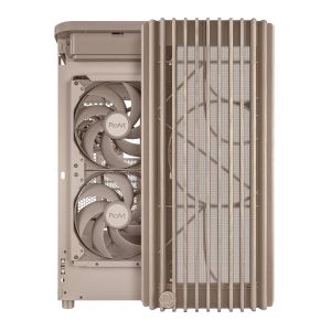 Case ASUS ProArt PA401 Wood Edition Beige - Mesh Panel