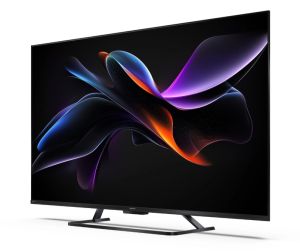 Телевизор Sharp 50HR7265E, 50" QLED  GOOGLE TV, 4K 144Hz Quantum Dot 3840x2160 Frameless, AQUOS AI, DVB-T/T2/C/S/S2, Active Motion 1400, HDR10, Dolby Atmos, Dolby Vision, DTS:X, Google Assistant, HDMI eARC, Mini Composite/CVBS + Audio input, USB, Wi-Fi, B