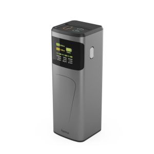 HAMA Външна батерия „High Power“, 200 W, 24000 mAh, 2x USB-C, USB-A, бързо зареждане