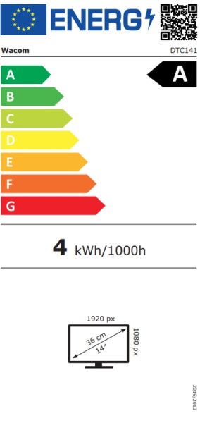 Таблет Wacom One pen display 14.0"