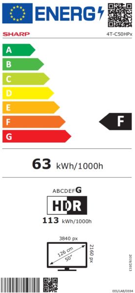 Телевизор Sharp 50HP6265E, 50" QLED Google TV, 4K Ultra HD  3840x2160 Frameless, 1 000 000:1, AQUOS, DVB-T/T2/C/S/S2, Active Motion 1000, HDR10, Dolby Atmos, Dolby Vision, Google Assistant, Google Cast, HDMI 2.1 with eARC, 3.5mm Headphone jack / line-out,