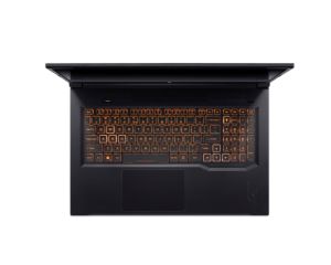 Лаптоп Acer Nitro V17 AI, ANV17-41-R5SU, AMD Ryzen R7 260 (up to 5.1GHz, 16MB), 17.3"QHD (2560x1440) IPS 165Hz, 1*16GB DDR5 (1 slot free), 1TB SSD +1*M.2 free, GeForce RTX 5070 8GB GDDR7, MicroSD, HD Cam, Wi-Fi 6E, BT 5.3, Backlit kbd, No OS, Black