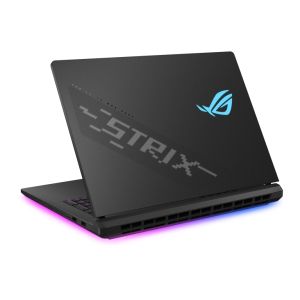 Лаптоп Asus Strix G18 G835LW-SA077W, INTEL ARL HX Ultra 9, 18.0  WQXGA 2560X1600 16:10 Bend+1200nits (HDR)(2000 zone) ,AG, 240 Hz,DDR5 64GB ( 32GB DDR5-5600 SO-DIMM *2 ) ,2TB G4, RTX5080  16GB,Wi-Fi 7 ,Backlit Chiclet Keyboard 4-Zone RGB, Windows 11,Off B