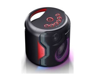 Тонколони Speakers PS-921(BK), 2.1 PARTY SPEAKER SYSTEM, 2 x 2" speaker drivers + 1 x 4" subwoofer, 130W (peak) power output, 14 h play time by built in battery, 3D (surround) + Super Bass, USB for playback, Bluetooth 5.0, Flashing, Splashproof (IPX5)