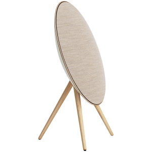 Beosound A9 5th Gen Speaker Gold Tone (Back Sand/Cover Golden/Legs White Oak)