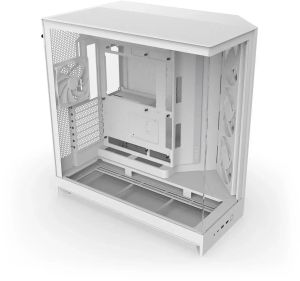 Кутия NZXT H9 Flow RGB Dual-Chamber - White